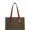 New COACH Cow Leather Tote Bag, Shopping Bag, Shoulder Bag, Handbag Tubas Men's Dark Green CH757-ARY