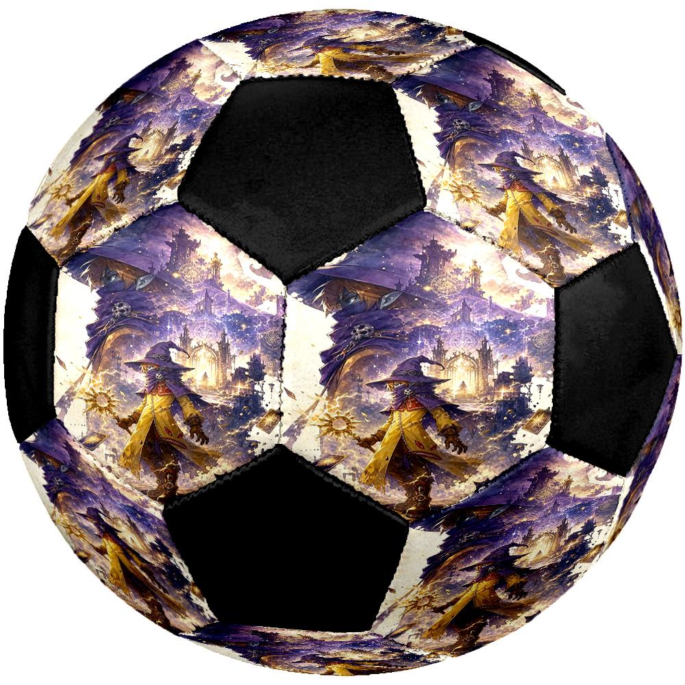 Wizard Theme Size 5 Soccer Ball, Suitable for Both Indoor and Outdoor Matches, a Gift Suitable for Everyone.