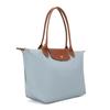 Longchamp Le Pliage Reißverschluss Recyceltes Canvas Tragetasche Damen Tragetaschen Stahl 2605089P80