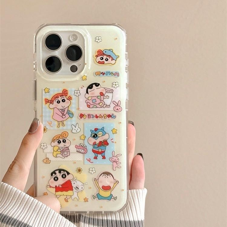 Single-layer busy small new application iPhone17promax mobile phone case Apple 16 new 15pro cute 14p