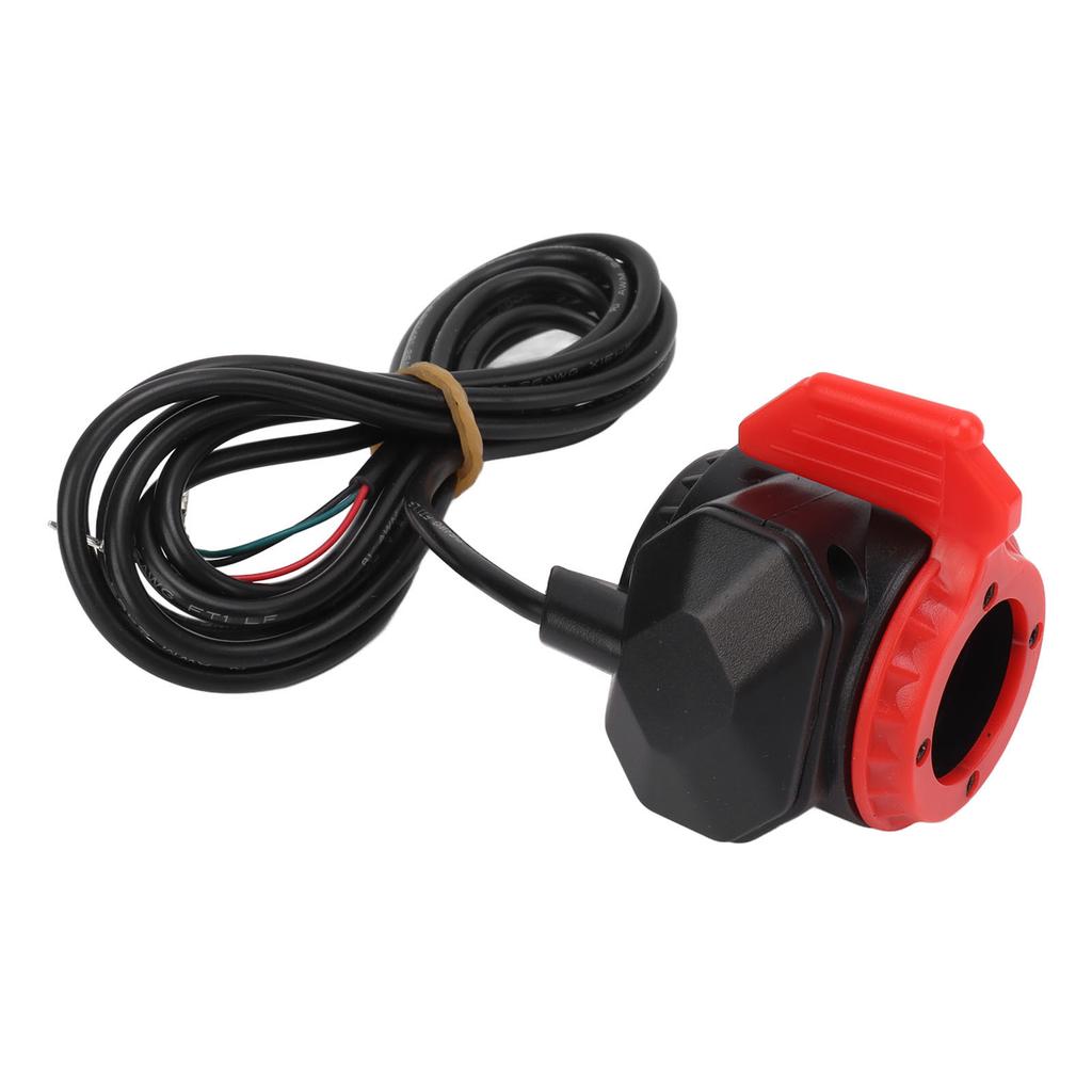 Thumb Throttle Accelerator ABS 22mm Left Handlebar Finger Throttle Speed Replacement Electric