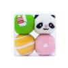 Brinquedo para Gato Bola de Lã Panda Pacote com 4