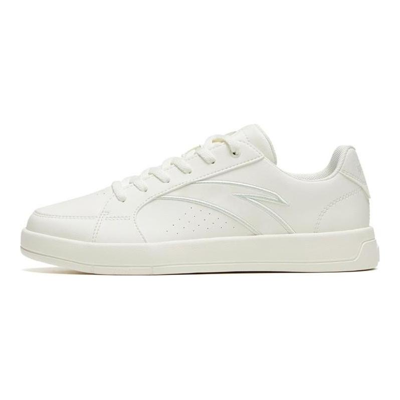 Anta Slip Resistant Cushioning Low top Skateboard Shoes Women's White 122328012-3
