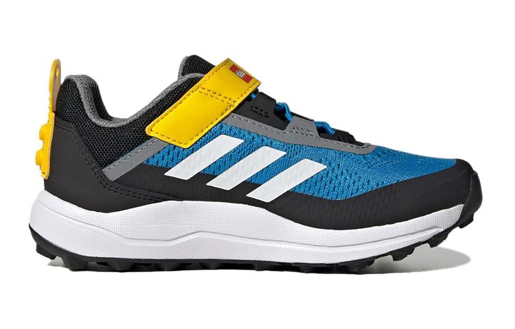 adidas Terrex Agravic Flow Trail LEGO Bright Blue Cloud White Grey Three GS IE4976