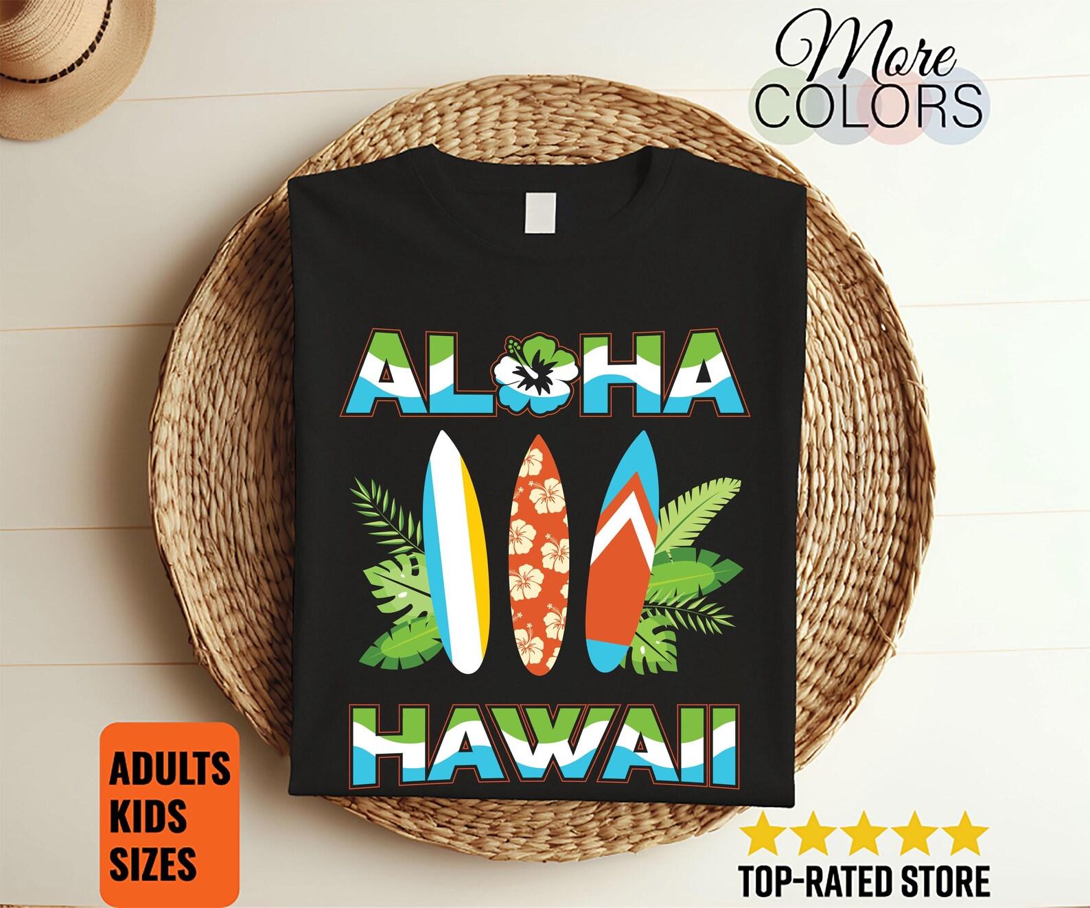 Hawaiian Shirt, Aloha TShirt, Hawaii T Shirts, Vintage Hawaii, Hawaiian Vacation, Travel Hawaii, Surfer Surfing, Hawaiian Gift Present, 140