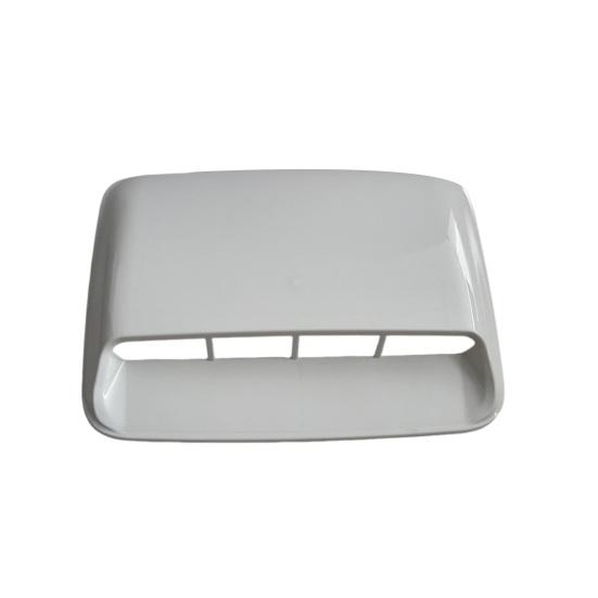 Car Hood Scoop Sticker ABS Fake Air Vent for Exterior Decoration Universal Fit Sporty