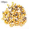 5pcs/ lot Mobile Phone Shell Children Toys Hair Ornament Slime Pendants Artificial Bees Mini Bee Simulated Animals