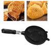 Aluminium Taiyaki Pfanne Fischform Doppelseitige Pfanne Tragbarer Fisch Waffelmaker Frühstück