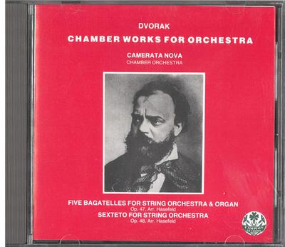 CD CAMERATA NOVA - Dvorak - Kammermusik für Orchester RRCD1302 Campion 1988 UK Klassik Gebraucht