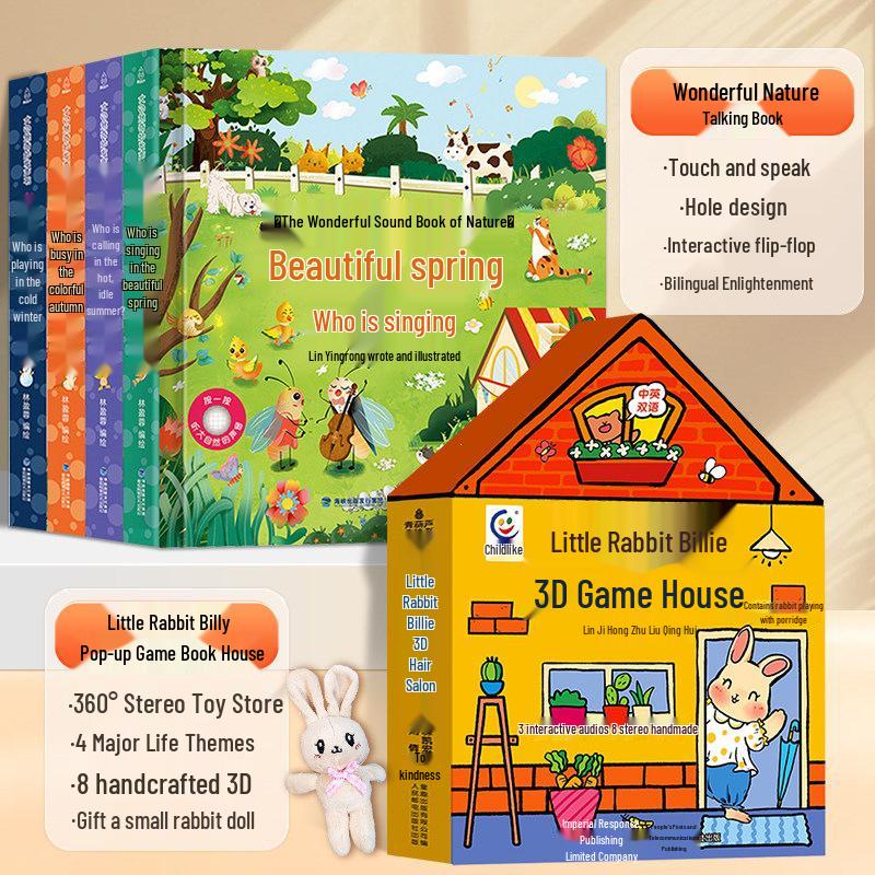 Wonderful Nature Sound Book: Early Education Picture Book for Babies and Toddlers 0-3 Years