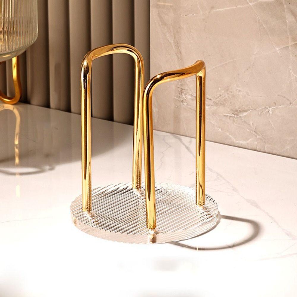 

Simple Acrylic Cup Holder Easy Use Paper Cup Storage Rack Disposable Cup Holder Water Tea S