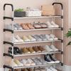 4/5/6/7 Schicht Schuhregal Schuhorganizer Schuhregal Schuhkarton Schuhablage Pflanzenregale Metallschrank Schuhorganizer Schränke Platz