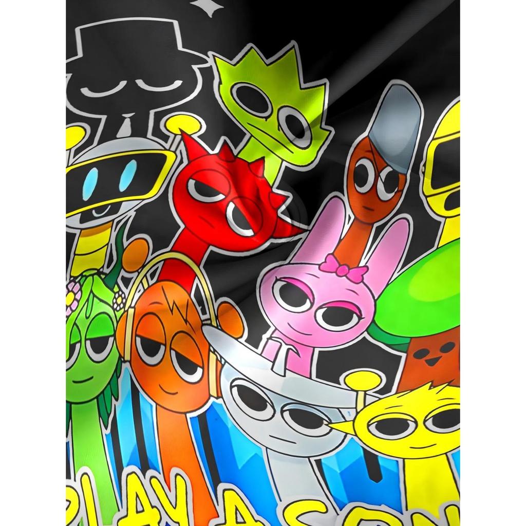 Nueva sudadera de anime, ropa infantil de dibujos animados 3D para niños y niñas, ropa de otoño de manga larga, adecuada para niños de 5 a 14 años