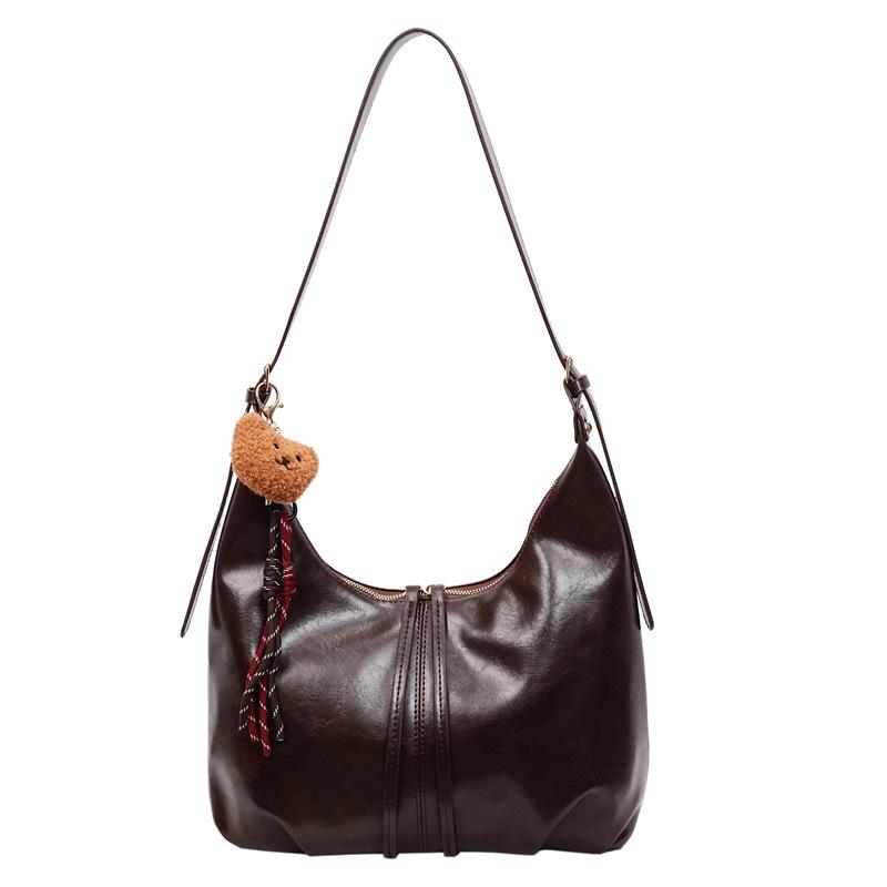Women's Retro Y2K Autumn/Winter Crossbody Tote - Versatile High-End Fashion Bag