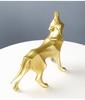 Hars Abstract Wolfbeeld Geometrische Dierenfiguren Wolfbeeldhouwwerk Ambachten Thuiskantoor Plank Bureau Decoratie Ornamenten