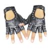 Dancing Half Finger Gloves Men and Women Liuding Autumn and Winter Night Club Performance Pole Dance Ladies, Ga Party Performance Rivet