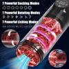Automatic Male Masturbator Cup 7 Sucking Rotating Licking Modes Pocket Pussy Stroker Blowjob Penis Pump Sex Toy Penis Exerciser Delayed Ejaculation
