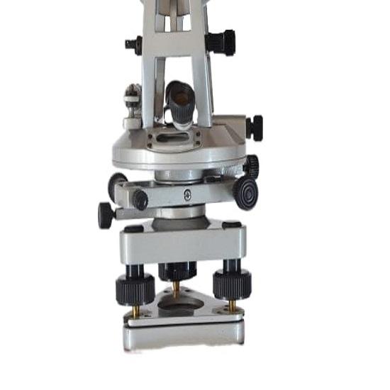 Vernier Transit Teodolitt Landmålingsinstrumenter, Anleggsarbeider, Sølv, Grå, Standard med stativ (10 sek