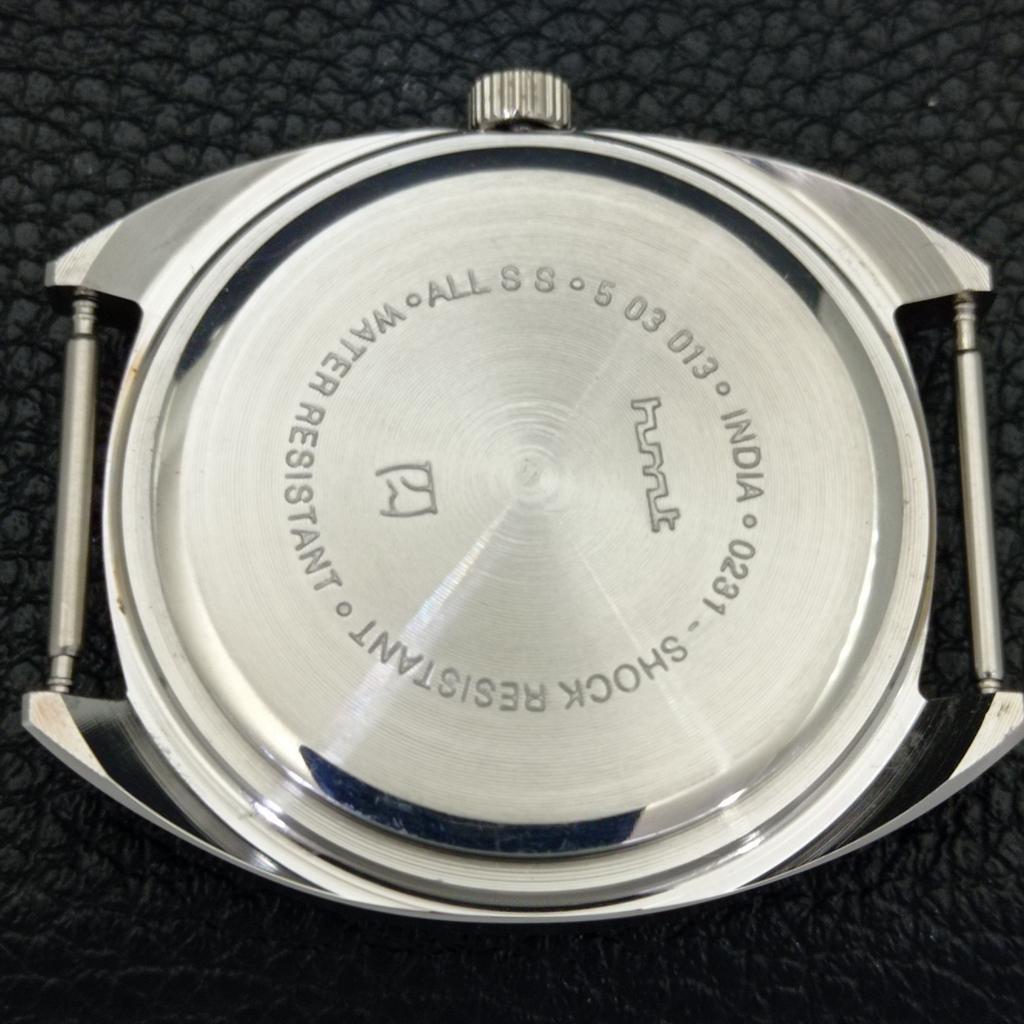 HMT KOHINOOR VINTAGE HAND-WINDING INDIAN MENS TURQUOISE BLUE WATCH a441050-4 HT-a441050