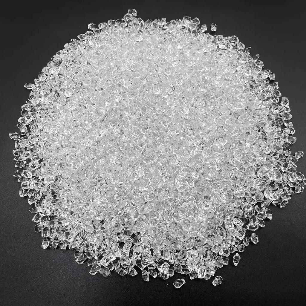 Fake Crushed Ice Cubes1000pcs Fake Crushed Ice Cubes Artificial Crystal Rocks Diamonds for Vase Fillers Party Wedding Decoration