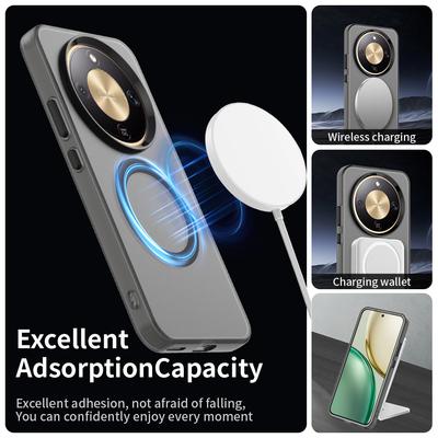 For Honor X9d 5G/X70 5G Magnetic Case Anti Drop Hybrid Phone Back Cover