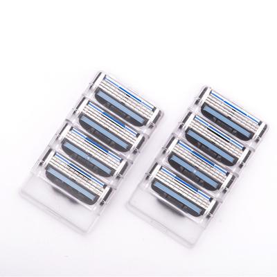 8 pezzi Lame da Rasatura per Uomo Lame a 3 strati Cassetta da Rasatura per 3 Sostituisci Top