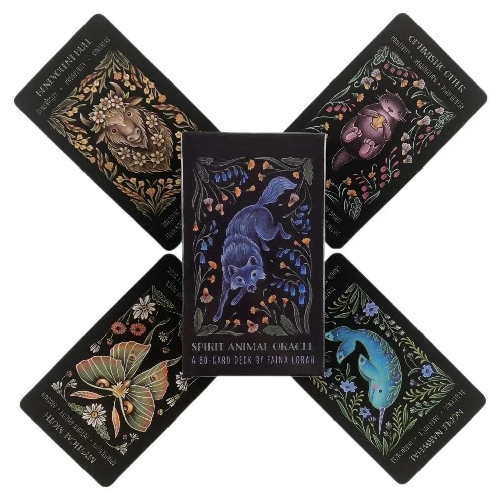 Spirit Animal Oracle Tarot Cards Party Board Games Card