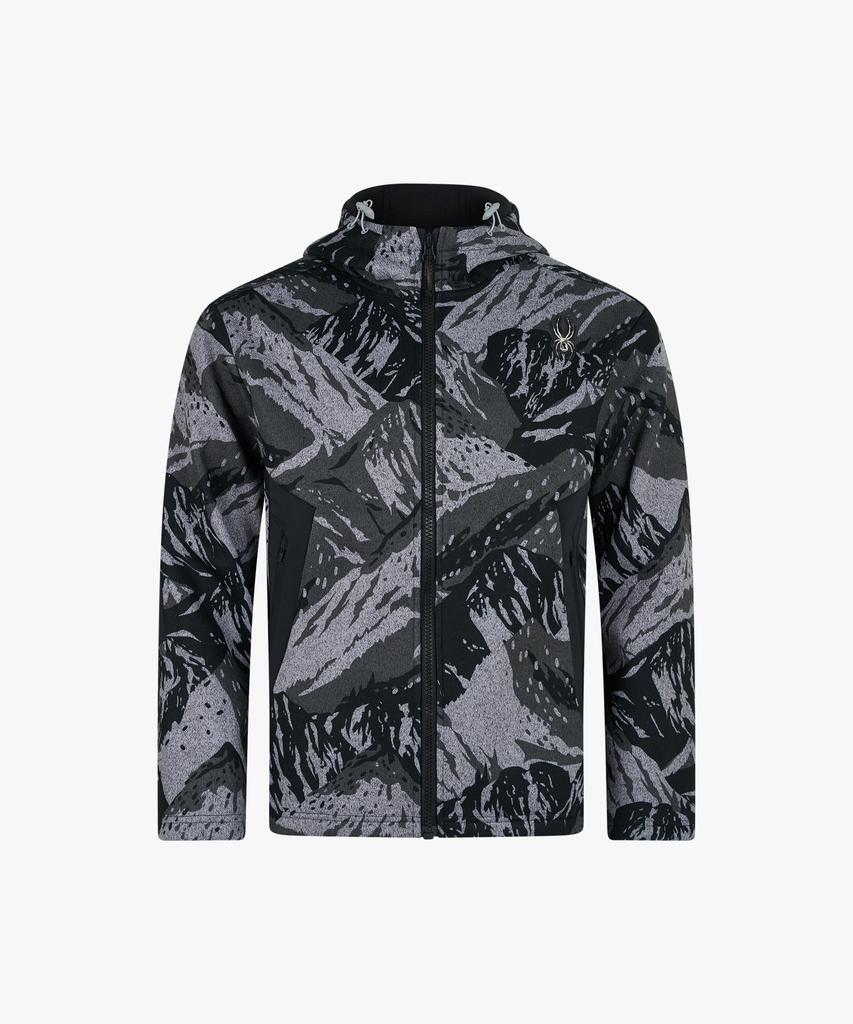 Spyder Men'S Bonded Fleece Zip-Up Hoodie Spkwcnft307Mptn