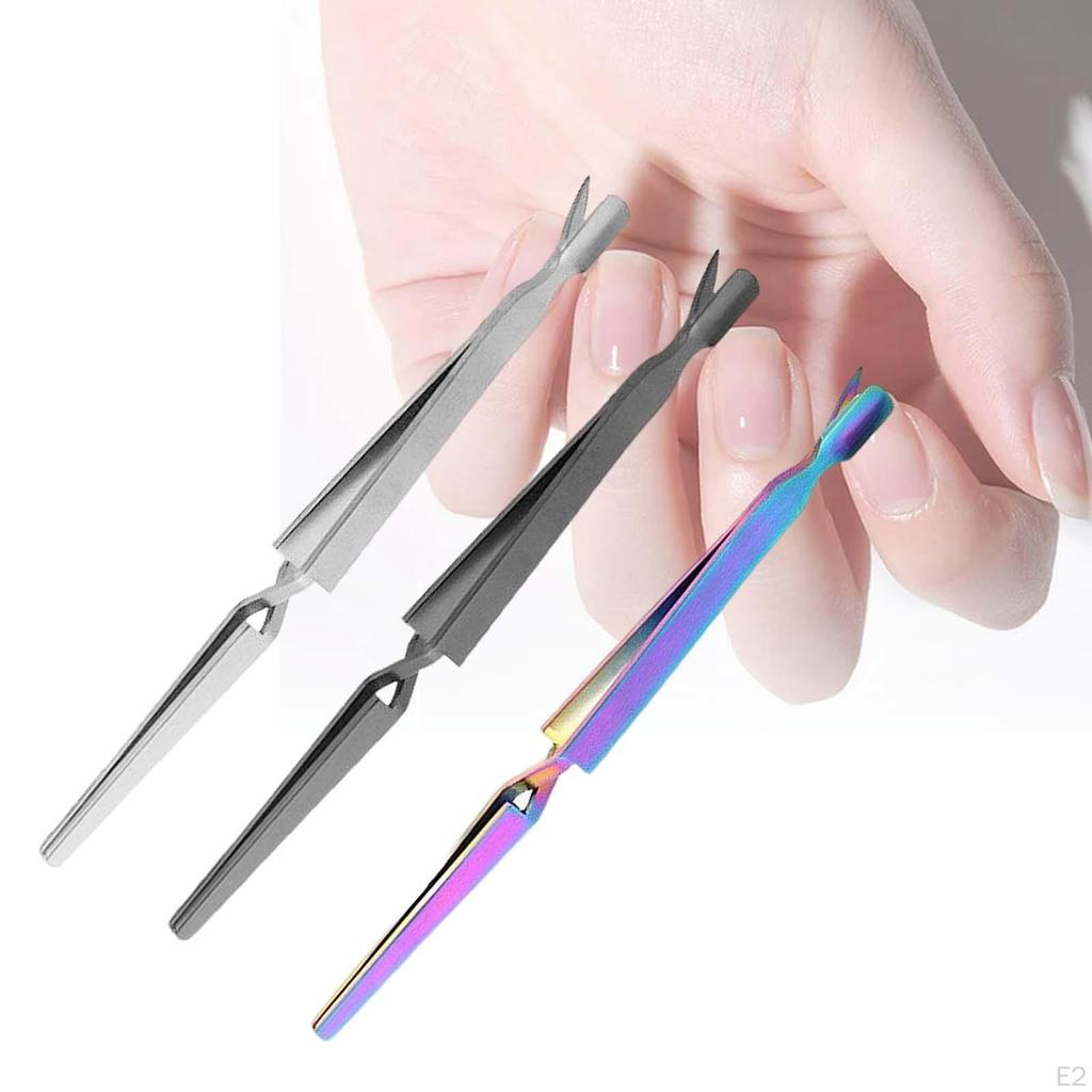 Nail Pinching Tool Stainless Steel for Acrylic Tips Manicure