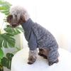 Warm Winter Dog Clothes Soft Pet Jumpsuit Coat Puppy Cat Turtleneck Sweater For Chihuahua Small Medium Large Dogs Clothing S-XL