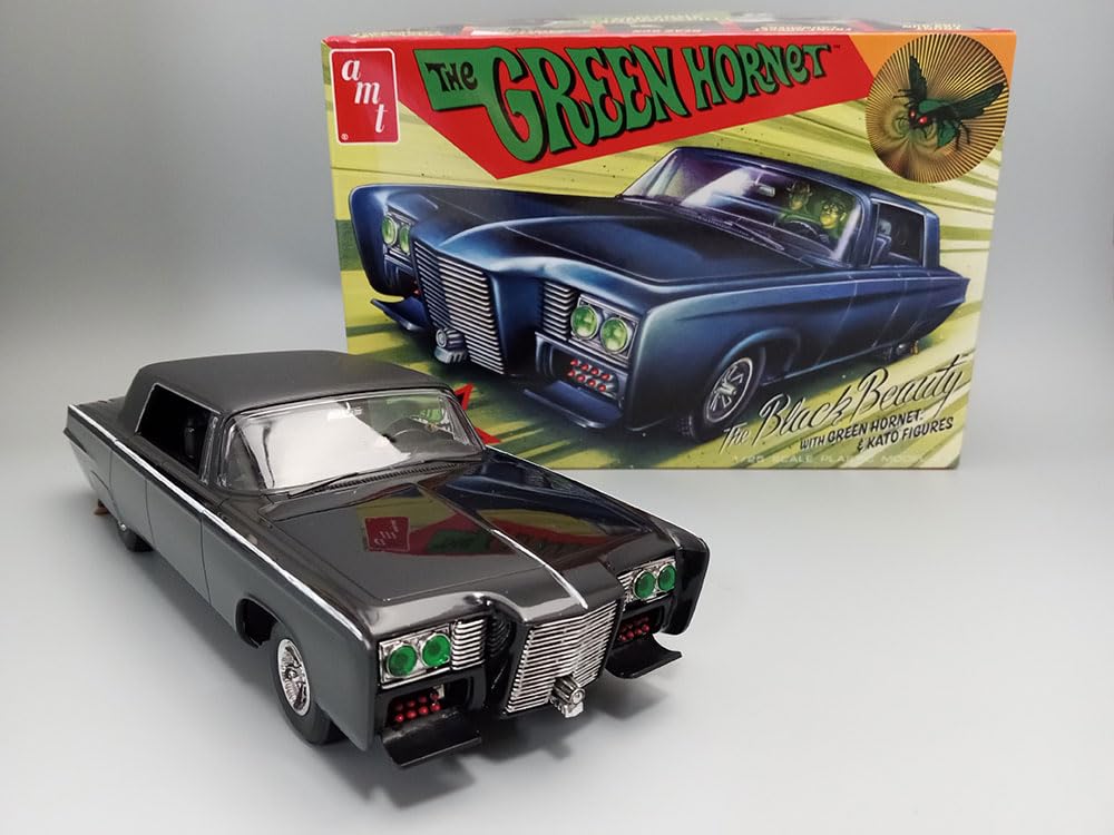 AMT Green Hornet Black Beauty Green Hornet Kato figurka součástí plastového modelu AMT1271 1/25 &