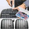 Rubber Nail For Tires, Bike Motorcycle Puncture Repair Kit With Screwdriver Vacuum Tire Rubber Nails Tire Repair Tools R2P9