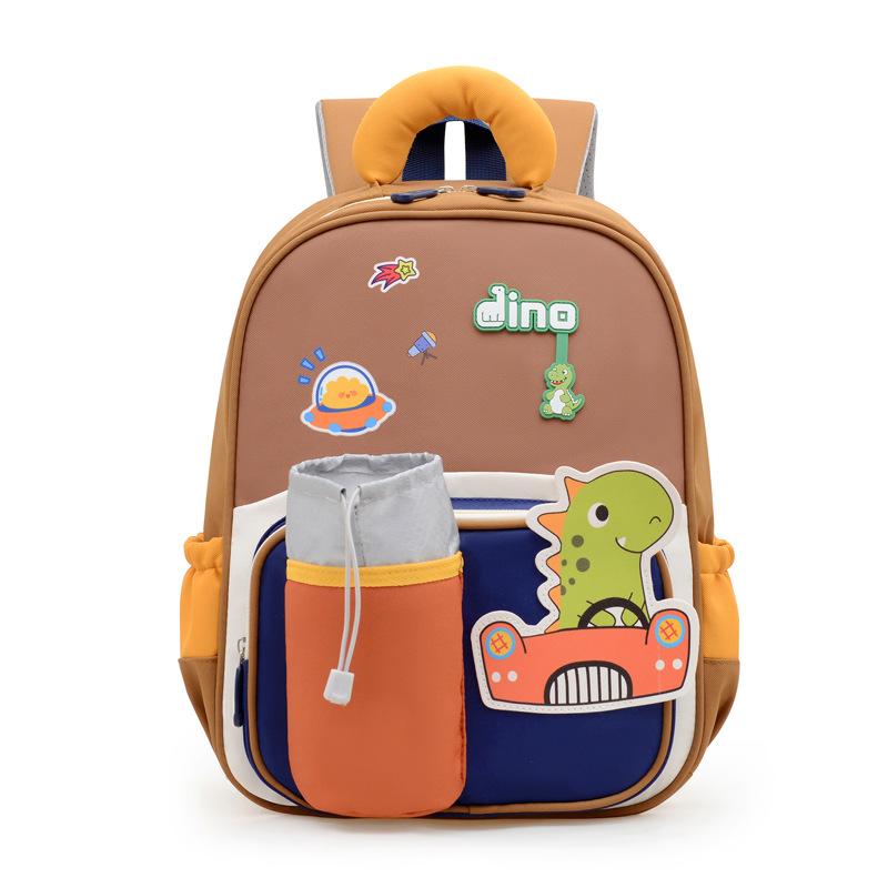 

Школьный рюкзак детский рюкзак средний и старший класс первый класс дети любят мультфильмы для снижения нагрузки школьный рюкзак коричневый