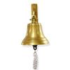 Handmade Solid Brass Ship Bell Sturdy Bracket Door Bell Wall Bell for New Home Present Coastal Beach Home Decorations