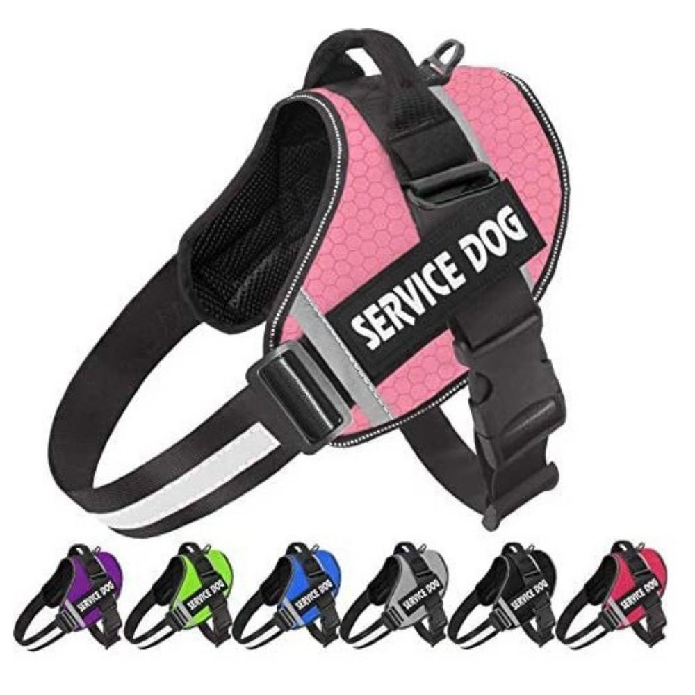 

New Reflective Comfortable Dog Chest Strap Vest Pet Chest Strap XS [Recommended bust size 38-48CM]