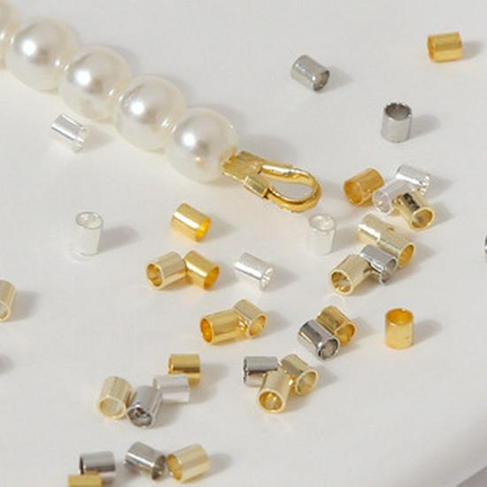 14K and 18K Gold Plated Faceted Square Beads for DIY Bracelets and Necklaces