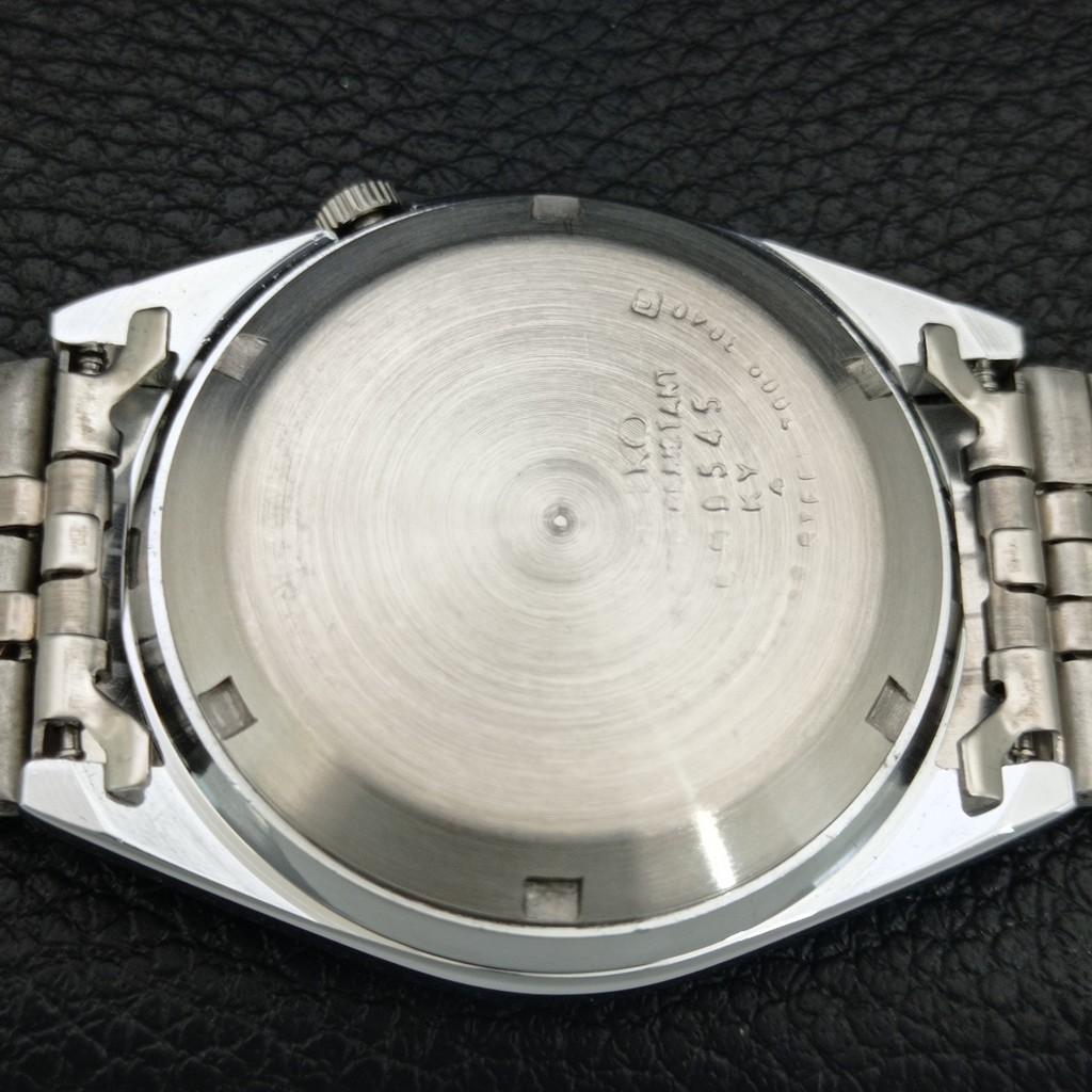 AUTOMATIC VINTAGE REFURBISHED SEIKO 5 7009A JAPAN MENS RED DIAL WATCH a445882-1