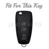 For Ford Focus 2 3 MK3 ST RS Ecosport Kuga Escape Fiesta Fold C-Max S-Max Mondeo TPU Folding Car Remote Key Cover Case