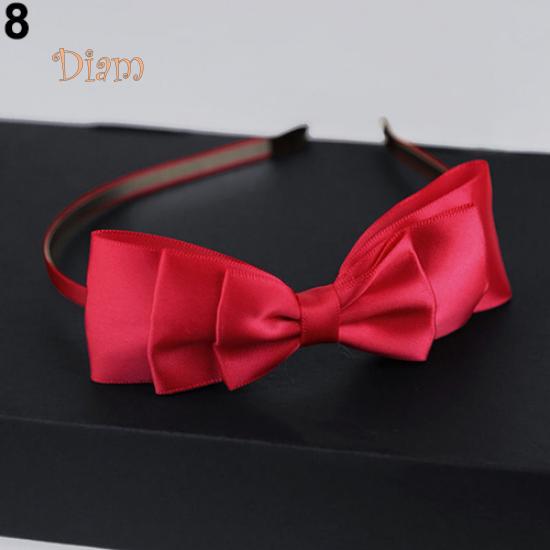Tenfyer Fashion Women Girl Big Bowknot Hair Hoop Headband Clip Accessory Xmas Gift
