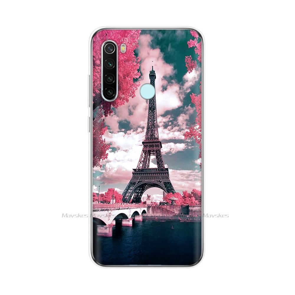 For Xiaomi Redmi Note 8T 8 T Case Silicone Painting Soft TPU for Xiaomi Redmi Note 8 Pro Note8 8T Global Case Cover Fundas Coque