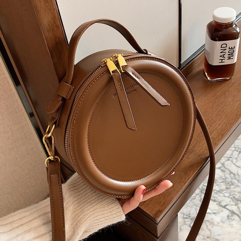 Premium bag, foreign style women's bag 2020 new trendy Korean version, foreign style messenger bag, retro Hong Kong style fashion handbag