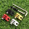 Aluminium Zinc Zinc Alloy Bicycle Front Light Holder Front Lamp Code Meter Holder  Folding Bike MTB Road