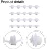 Surround Wheel Arch Surround Clips Trim White 20PCS