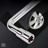 CR-V L Shape Extension Bar 200-350mm Breaker Bar Hand Tool Drive Socket Wrench