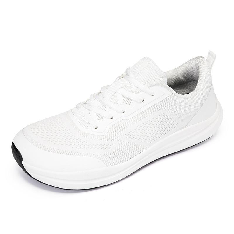 Schuhe mit breitem Leisten Schuhe mit breitem Vorderfuß Fliegende gewebte Sportschuhe Herren-Jugendschuhe Atmungsaktive und leichte Laufschuhe Einzelschuhe für vier Jahreszeiten Lässig