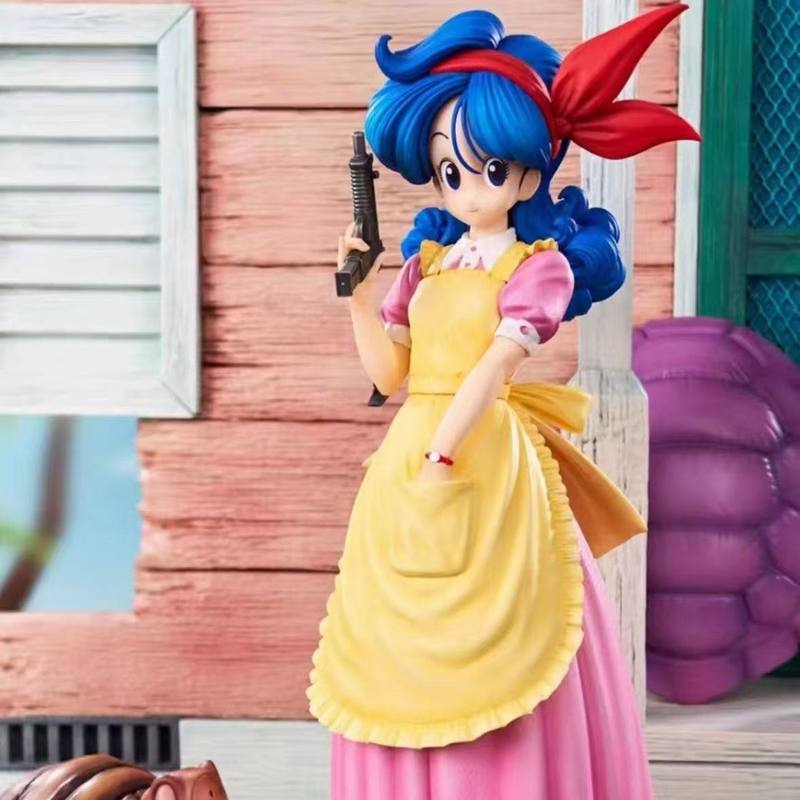 31cm Dragon Ball Launch Childhood Series Lunch Anime Figure With Double Base Collectible Model Decorations Toys Decoration Kids Round Sensory