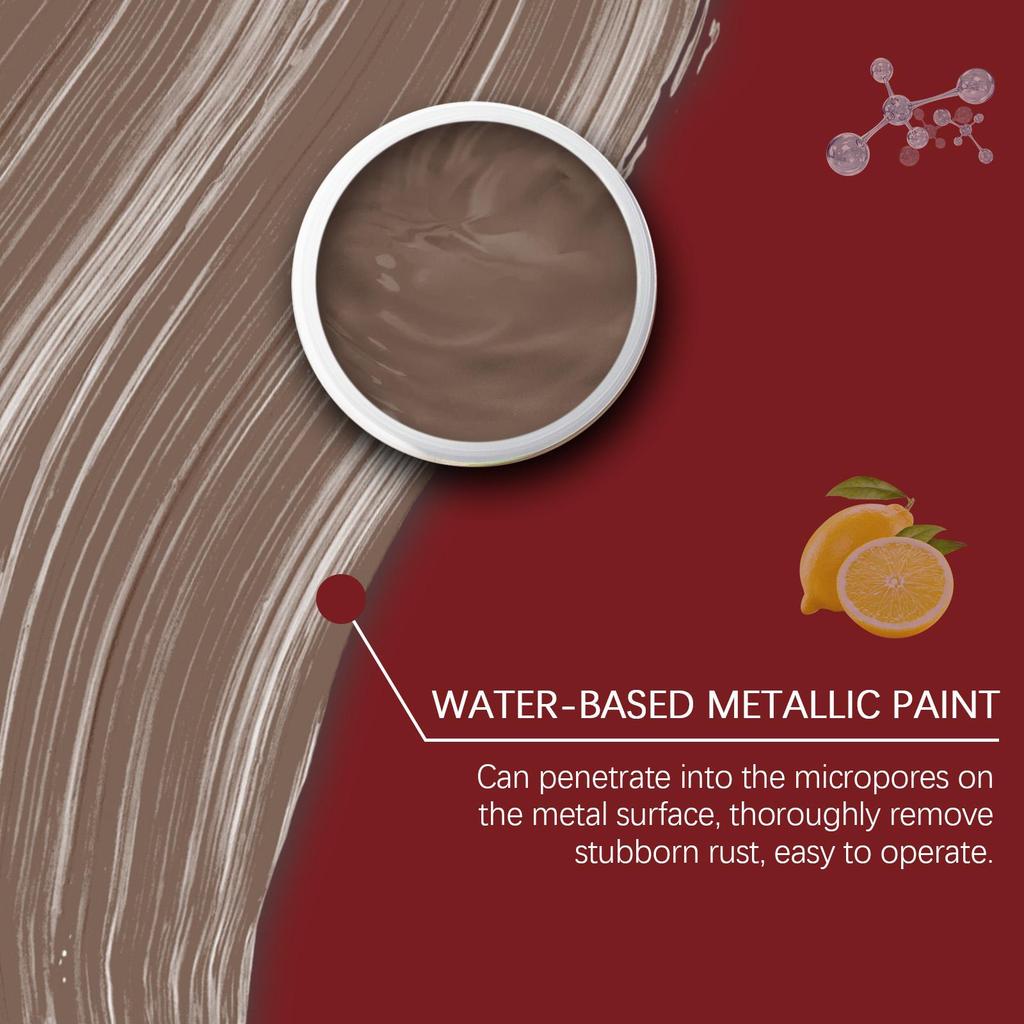 Jaysuing Rust-Converting Primer 100g/300g Rapid Rust Removal, Long-lasting Corrosion Protection! Suitable for Metal Surfaces