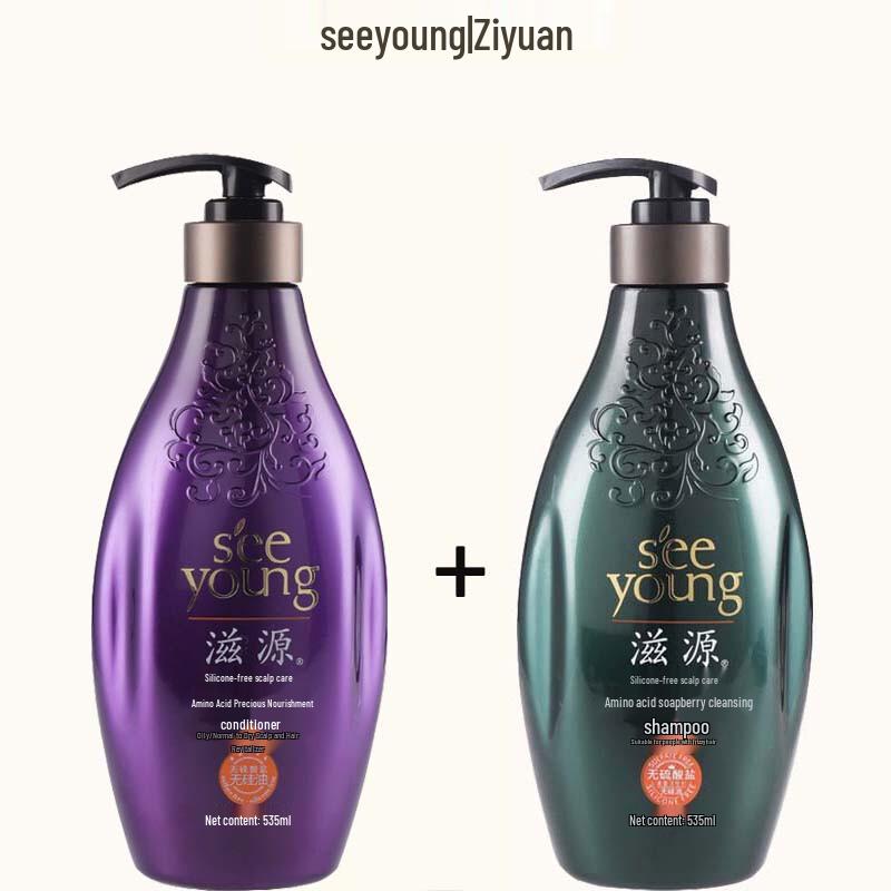 Seeyoung Amino Acid Sapindus Mukurossi Shampoo & Conditioner Set