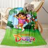 Dora Explorer Blanket Comfortable Suitable for Office Chair Seaside Bed for All Seasons Modern Suitable for Gifting Relatives and Friends