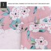 Ladies Elegant Handkerchief Cotton Handkerchiefs Hanky for Women Soft Absorbent Comfortable Fabric Flower Pinted Hanky